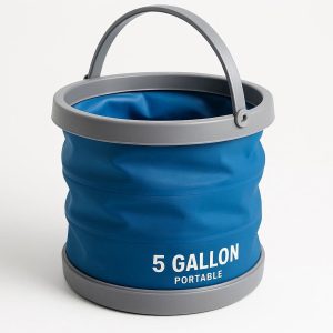 Collapsible Water Bucket for Car Wash Camping Beach 5 Gallon Portable