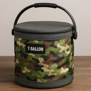 Insulated Collapsible Cooler Bucket for Fishing Picnic 7 Gallon