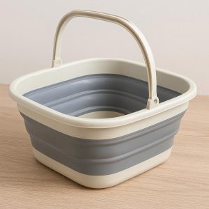 Portable Collapsible Wash Basin Bucket for Laundry Camping