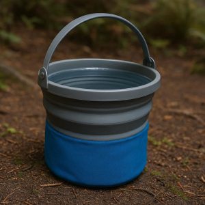 Lightweight Collapsible Bucket for Hiking Backpacking 1 Gallon