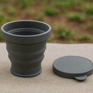 Foldable Camping Cup with Lid Collapsible Outdoor Gear Lightweight