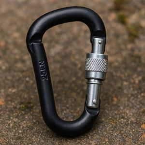 Heavy Duty Carabiner Clip Aluminum Locking for Gear Outdoor