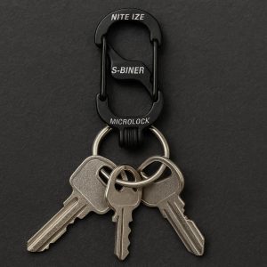 Nite Ize S Biner Microlock Carabiner Key Ring Secure Locking